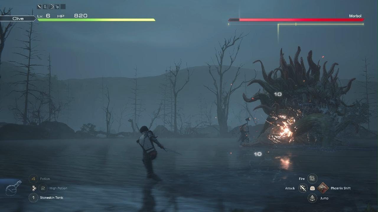 FINAL FANTASY XVI DEMO Morbol Fight