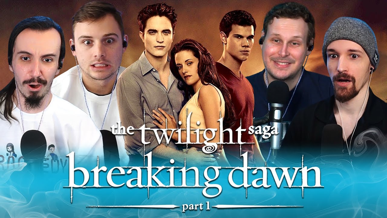 TWILIGHT BREAKING DAWN - PART 1 (2011) MOVIE REACTION!! - First Time Watching!
