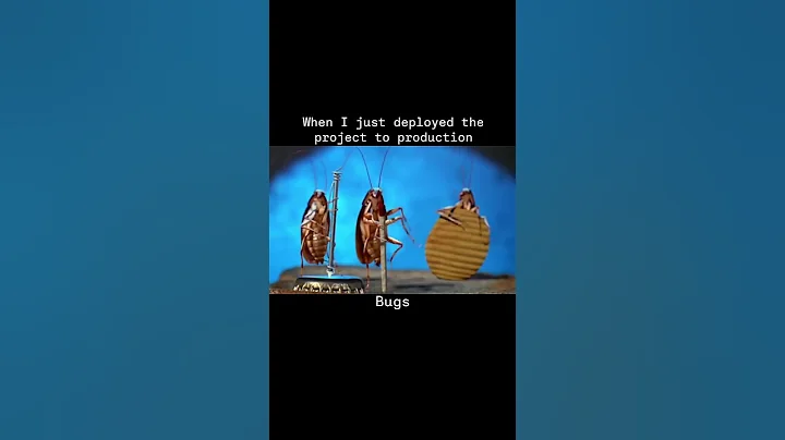 Developer with bugs  memes #coding #programmer #funny #funnymemes #memecoding #codinglife #shorts