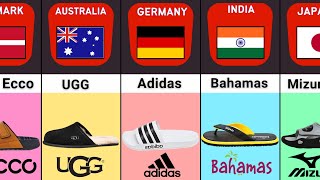 Slipper Brand From Different Countries by Data Stack 1,761 views 1 year ago 1 minute, 57 seconds