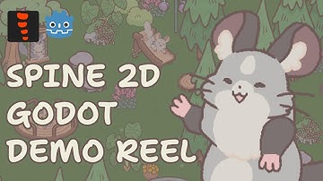 Spine 2D and Godot Game Demo Reel