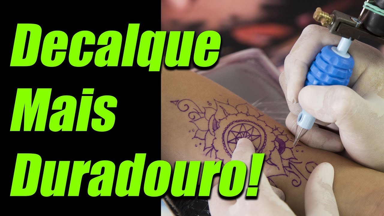 tattoo shops near me Decalque - Aprenda a fazer o seu decalque durar mais!