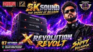 SK SOUND 1818 👑 GRAND OPENING 2026 🔥 | DADDY OF BELGAUM 💪 | DEEJAY SAPPYY 🎧 | KRATOS × REVOLUTION |