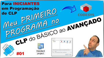 01 - Meu primeiro programa no Codesys - CLP do BÁSICO ao AVANÇADO - Codesys