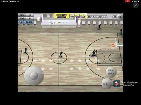 My top 5 deep 3s in Stickman basketball