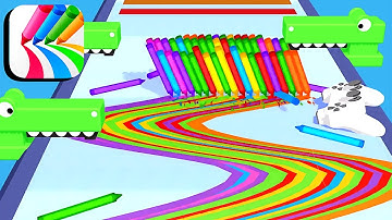 Pencil Rush 3D - All Levels Gameplay Android,ios (Levels 85-88)