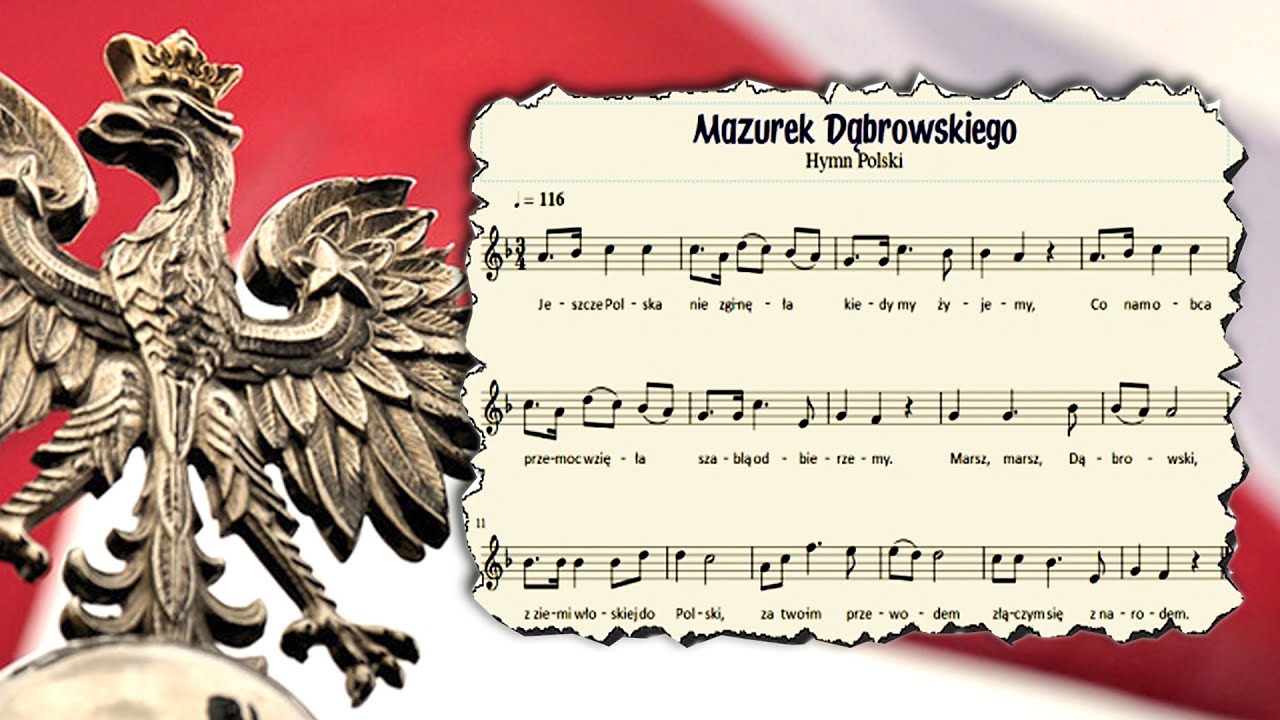 Mazurek Dąbrowskiego / Hymn Polski / Gregorianus - YouTube