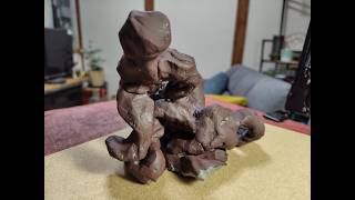 彫塑作品「人体」／a clay work 