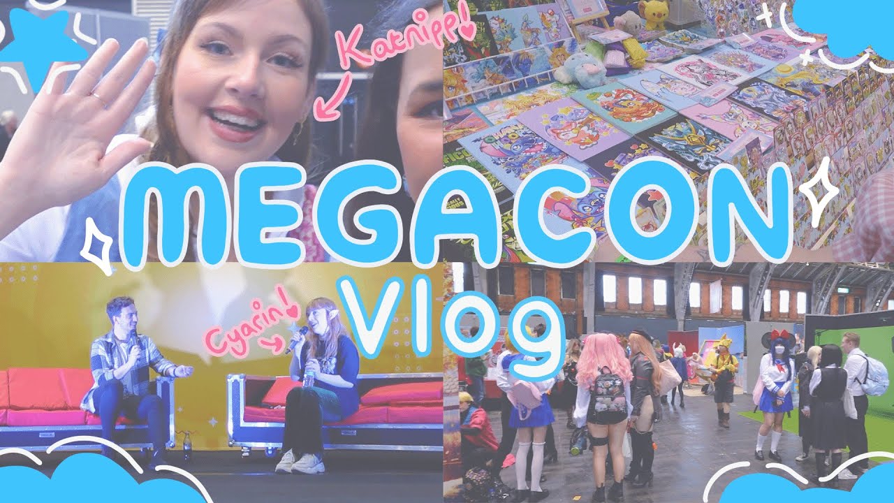 🚌 MEGACON LIVE Manchester Vlog! | So many amazing artists!! | Spending way too much (oops!) 🐝