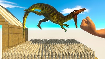 CaN AnyOnE mAkE it ThRouGH TraPs and gEt BaBy ALiEn - Animal Revolt Battle Simulator