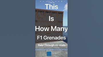 How Many F1 Grenades For All Walls Rust Console