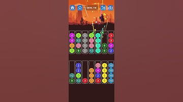 Ball sort level 110 #gaming #ballsortcolorwaterpuzzle #games #ballgames #sports