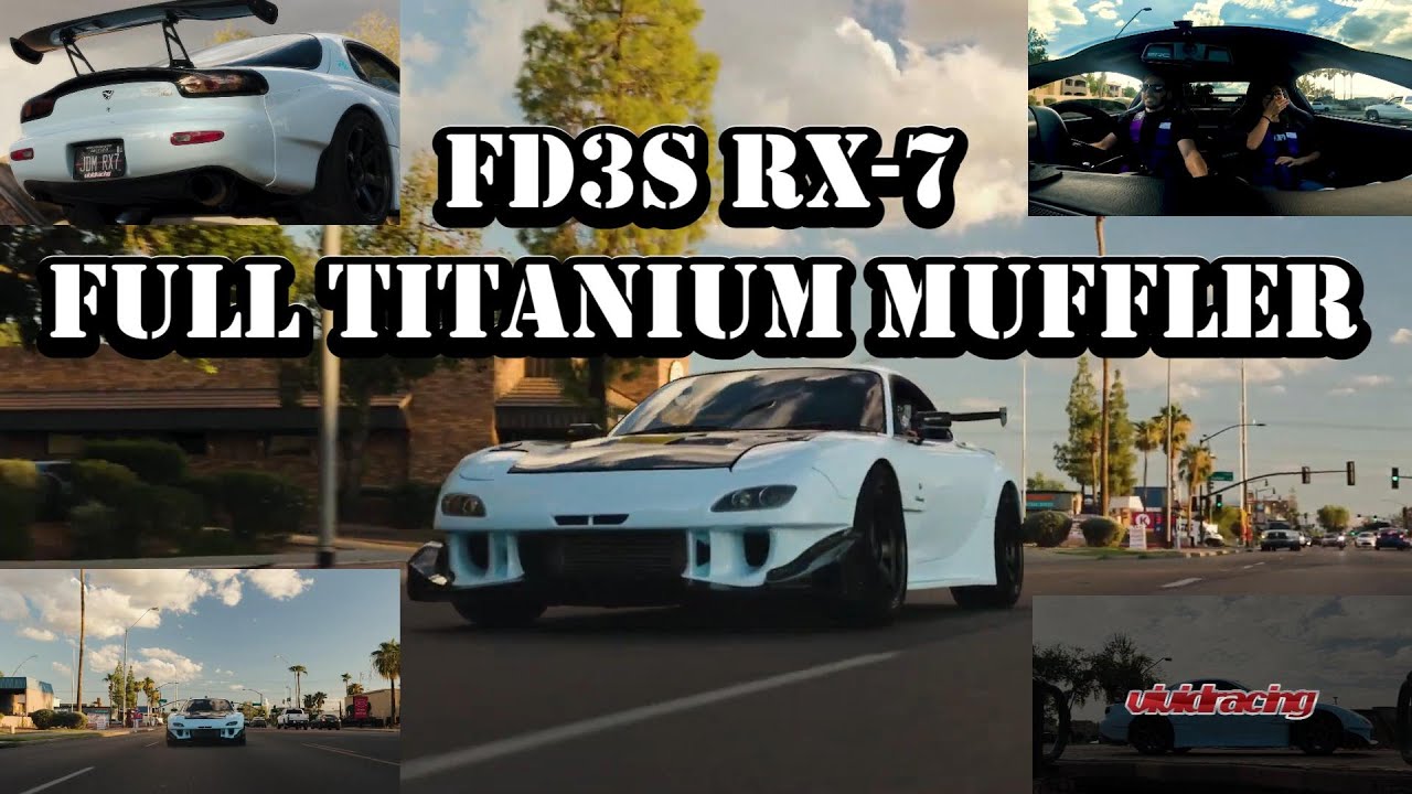RX-7 社外マフラー リアピース ロータリー サウンド良好 即取付可