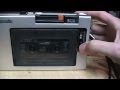 1970s Panasonic RQ-212DS portable cassette recorder