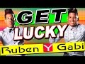 Get lucky  ruben y gabi  cuba music studio performing  official