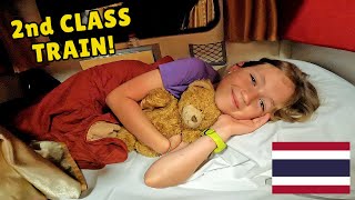 $25 OVERNIGHT THAILAND SLEEPER TRAIN 2nd CLASS 🇹🇭 | Krabi to Bangkok