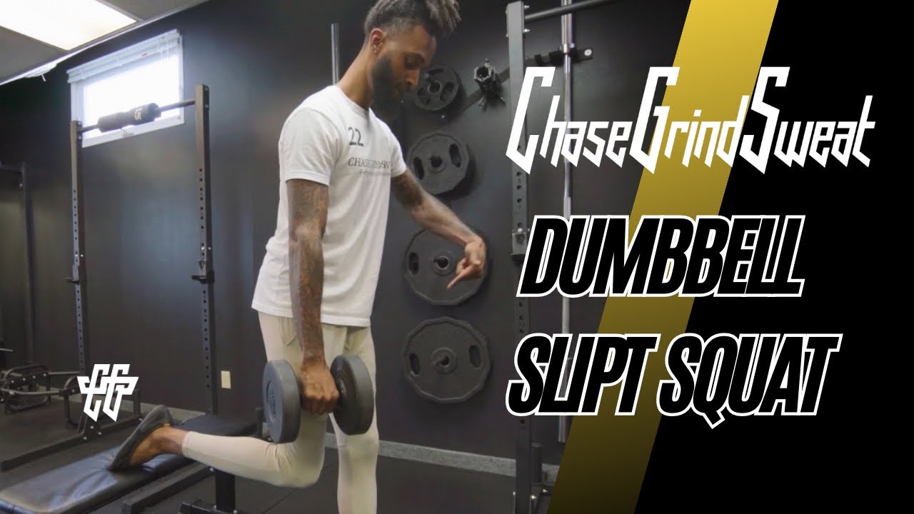 How to Dumbbell Split Squat - Exercise Tutorial | ChaseGrindSweat App ...