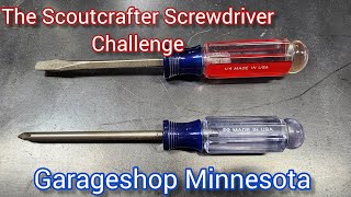 The Scoutcrafter Screwdriver Challenge