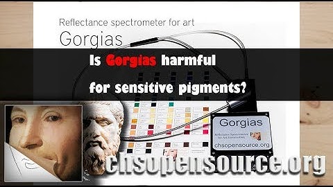 Gorgias Reflectance Spectrometer  safe for pigments