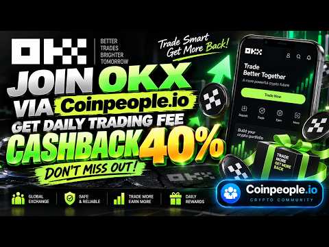[OKX] Trading di OKX? Anda Bisa Mendapatkan Cashback 40% dari Biaya Trading Setiap Hari #okx #bit...