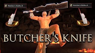 Dark Souls 2 with The Butcher's Knife in Honor of Rotten!