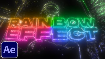 Rainbow Effect - After Effects Tutorial