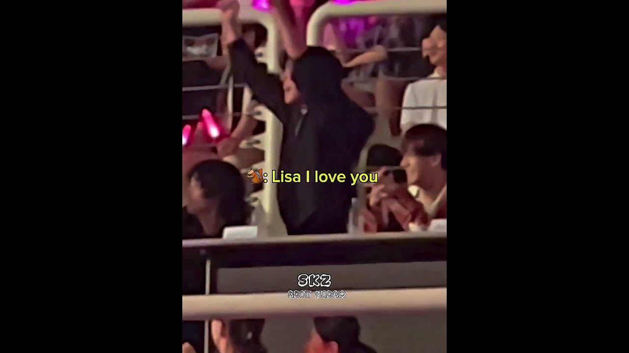🐿️: Lisa i love you 💕 bro someone help me 🤣🤣 #bangchan #hyunjin #han