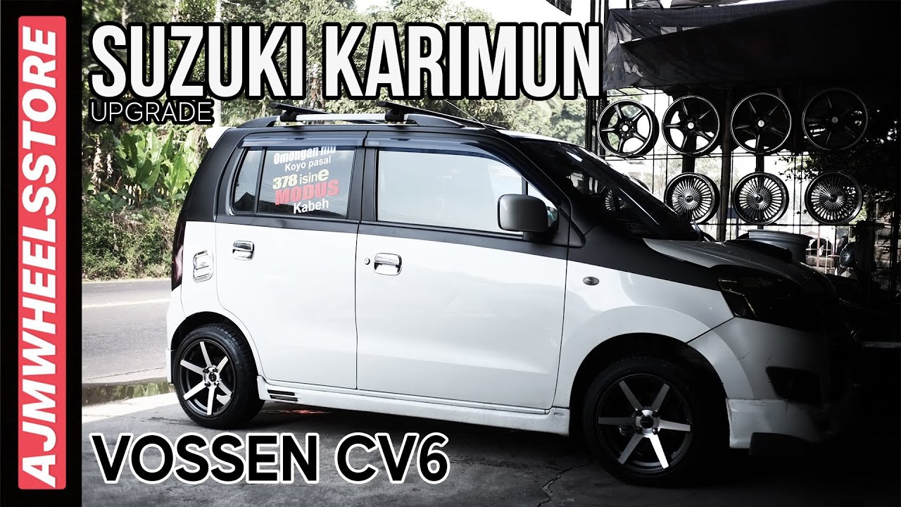 MODIFIKASI KARIMUN WAGON R VELG VOSSEN CV6 // AJMWHEELSSTORE