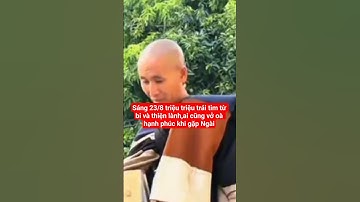 sáng 23/8 triệu triệu trái tim từ bi.ai cũng khóc khi gặp Ngài#shortvideo #suminhtue