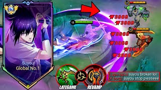 SUYOU TOP GLOBAL TRY EXPLANE AFTER BUFFED BUILD WARAXE!! (SUYOU EXPLANE BROKEN!!) 🔥 - MLBB screenshot 5