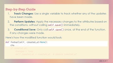 Combining Multiple Saves into One Database Action in Django