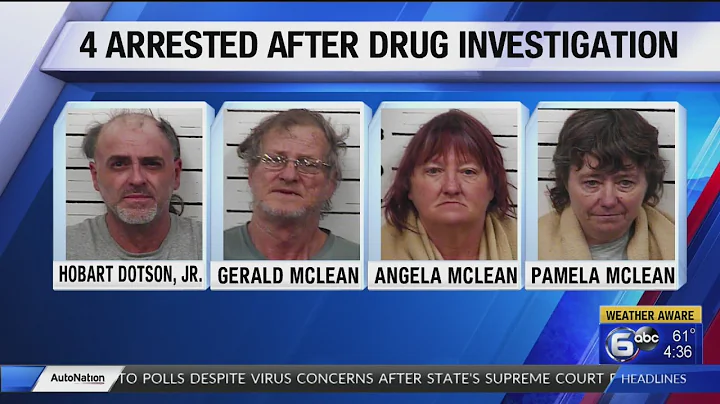 Four arrested on drug charges in Beech Creek area ...