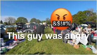 ANGRY BOOTER At The Car Boot Uk Reseller