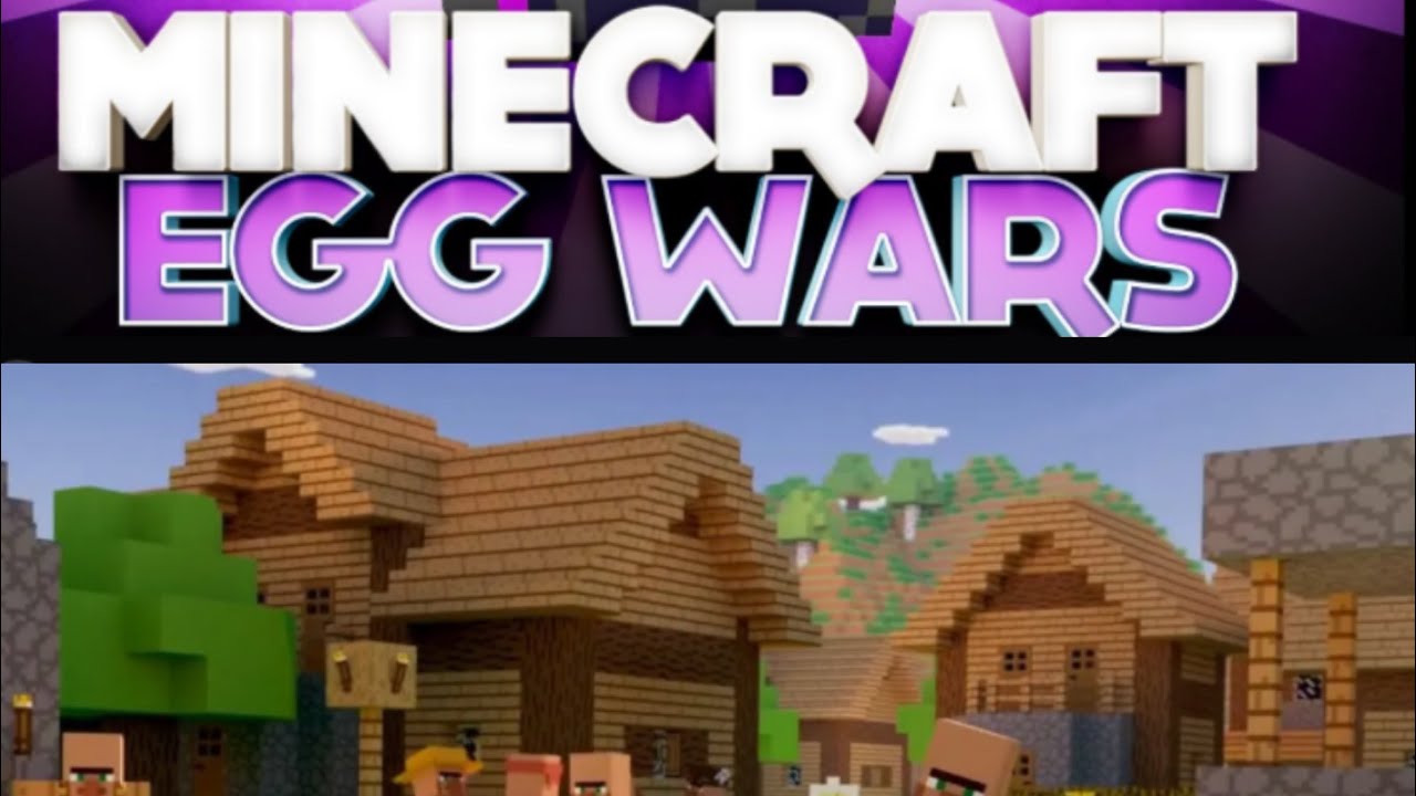 Minecraft eggwars secret village (location and tutorial on how to see ...