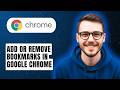 How to Add or Remove Bookmarks in Google Chrome [2026 Guide]