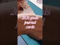 bucketlist cards for 2026 goals scrapbook journal style
