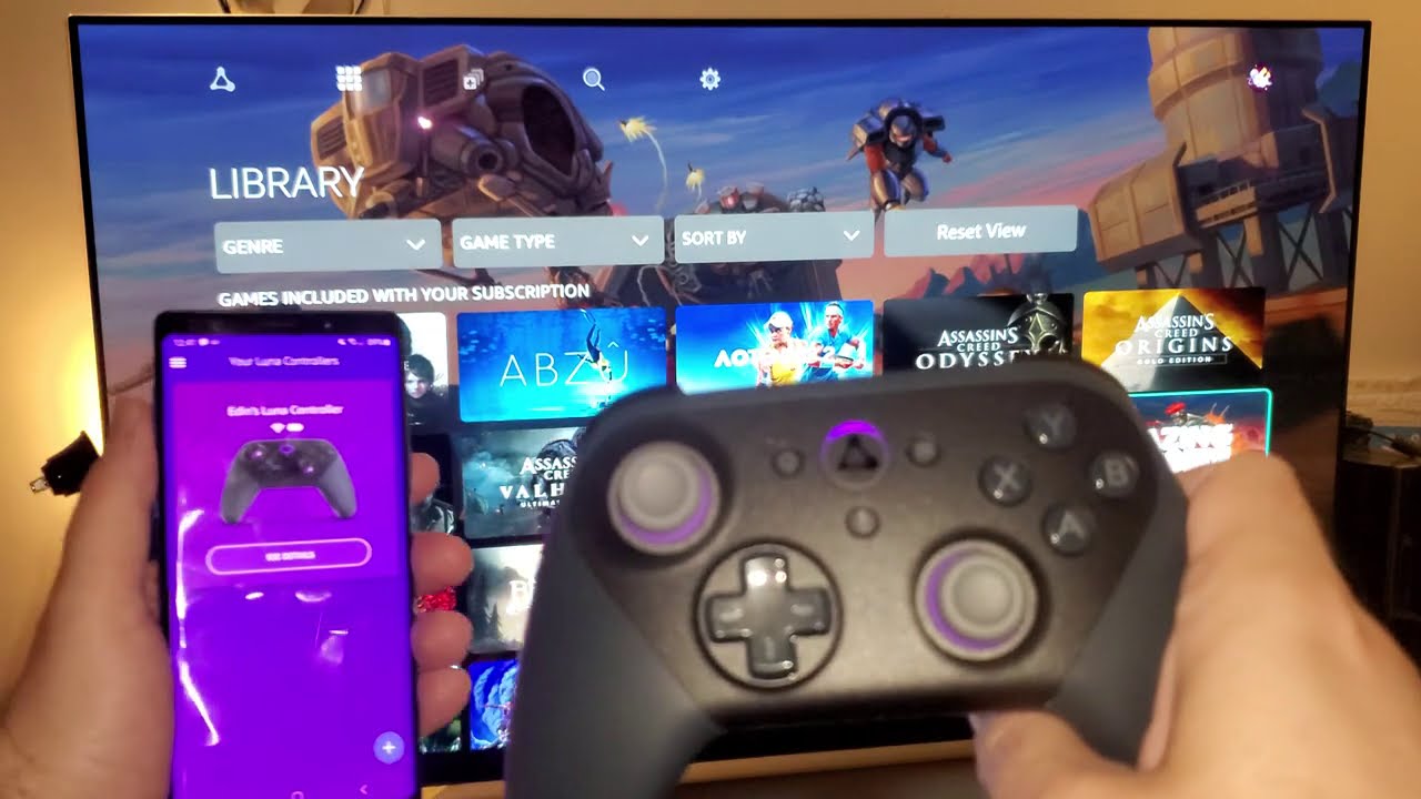 Amazon Cube Fire TV & Amazon Luna