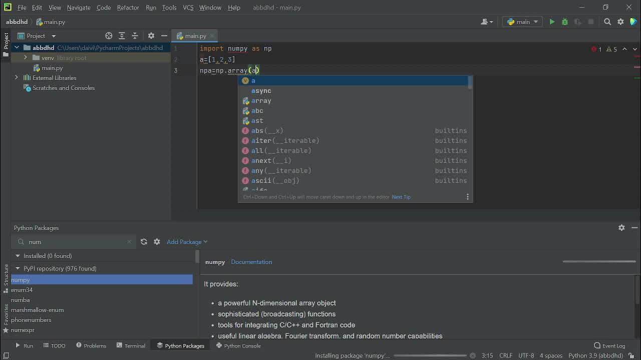 cách import package python trong pycharm - YouTube