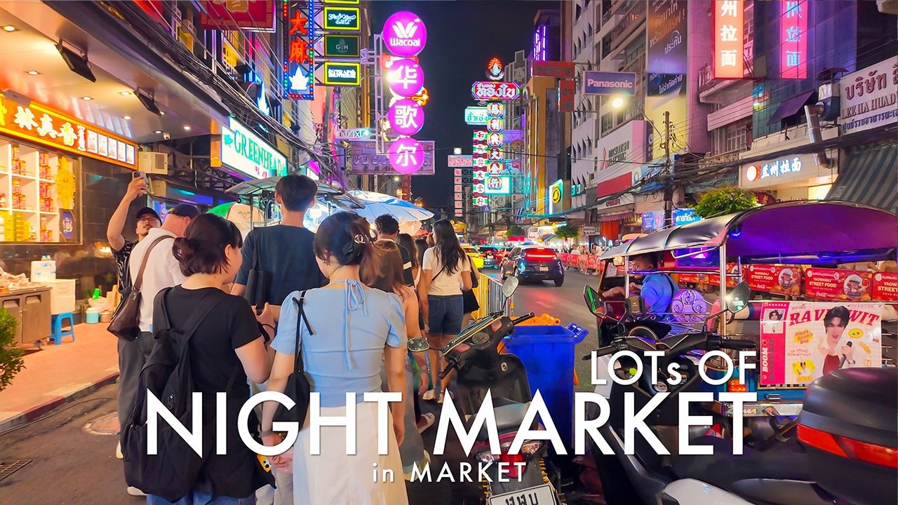 Lots of night markets in Bangkok! (August 2025)