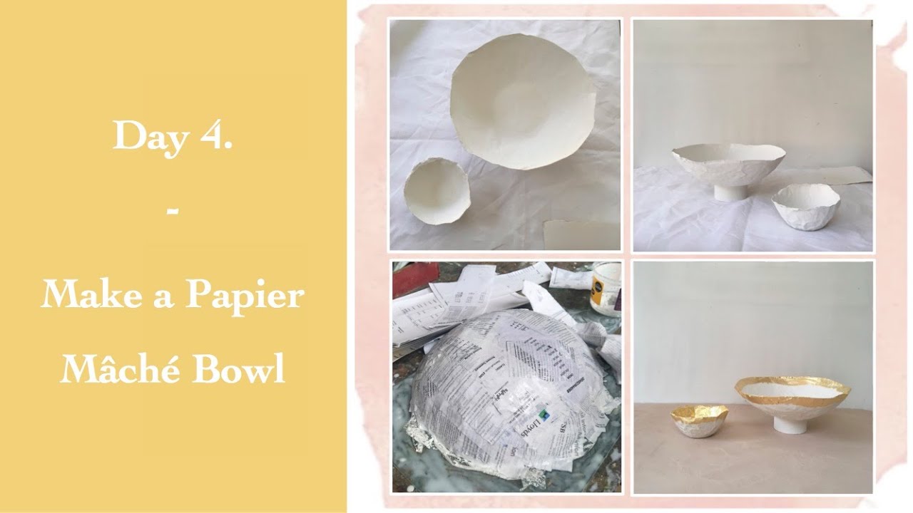 How to Make Paper Mache Bowl DIY Projects Craft Ideas & How To's for Home  Decor with Videos