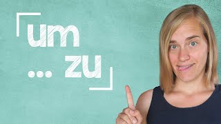 German Lesson (96) - um ... zu ∙ damit - Infinitive Clauses - A2/B1