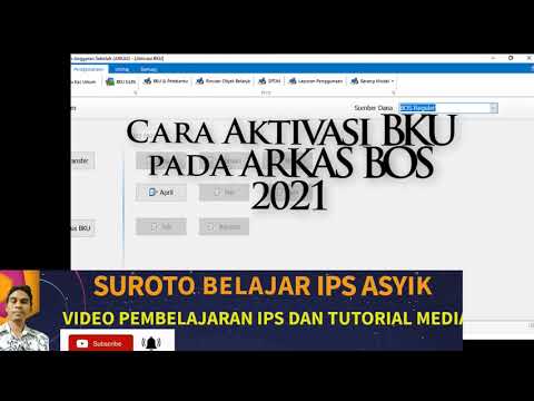 Cara Aktivasi BKU pada ARKAS BOS 2021