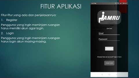 Video Presentasi UAS Praktikum Mobile Programming