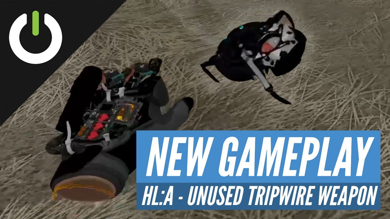 Unused Combine Tripwire Weapon – Half-Life: Alyx (Valve)