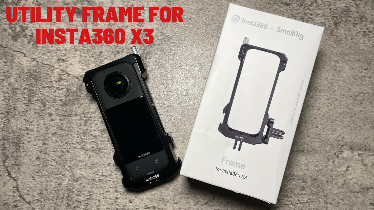 REYGEAK Aluminium Cadre Cage pour Insta360 One X3, Togo