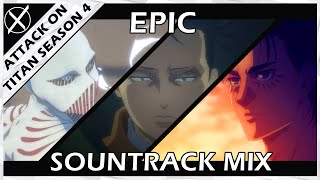 Attack on Titan Season 4 OST | HALF HOUR EPIC MIX (HQ COVER)