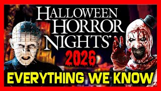 Halloween Horror Nights Hollywood 2026 - Every Rumor and Announcement So Far