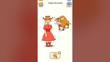 Dop 5 (Delete One Part) Level 318 Calm the bull #shorts #viralvideo