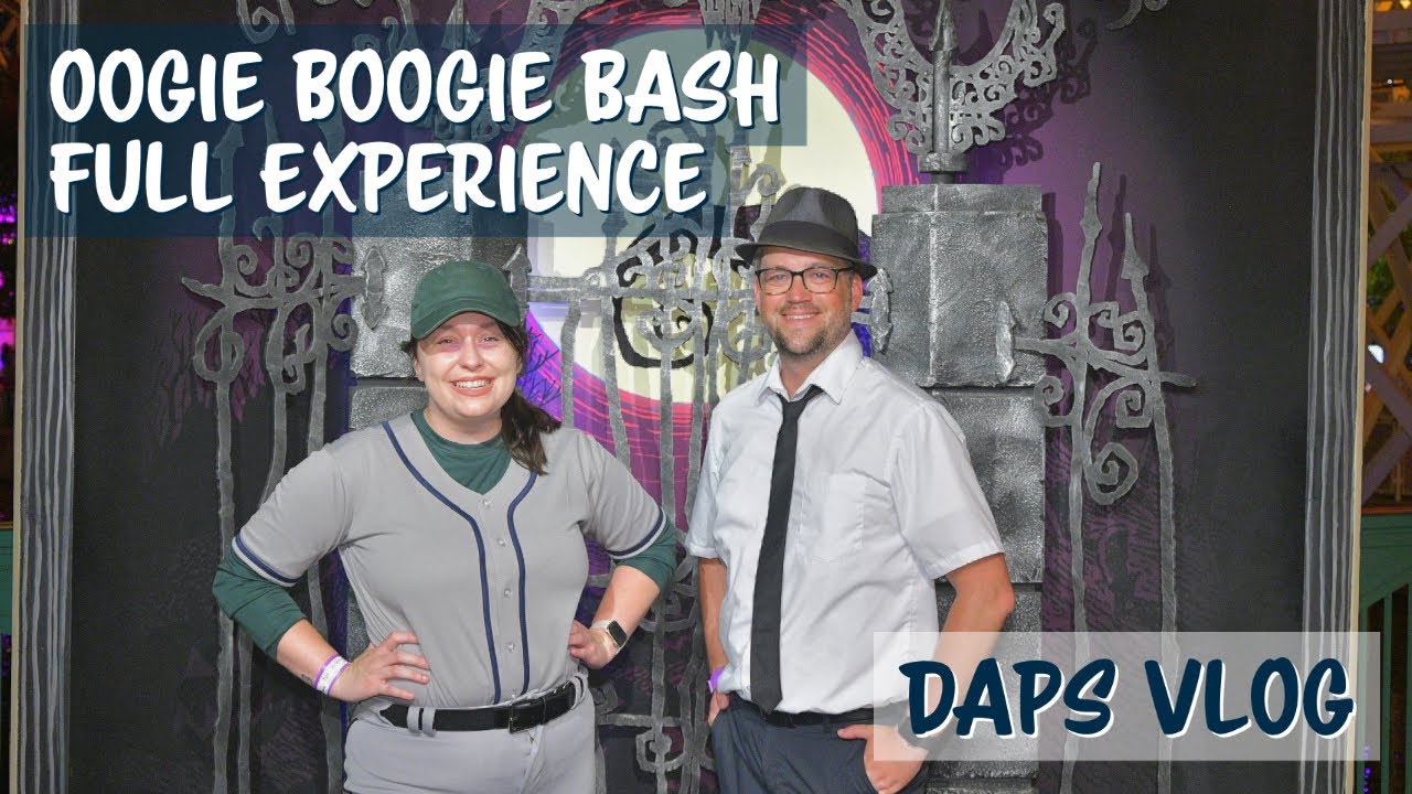 Oogie Boogie Bash Full Experience - Daps Vlog