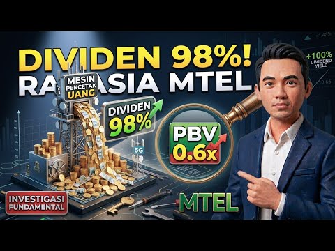 MTEL: Dividen 98% Tapi Tumbuh Agresif? Bongkar Rahasia Raksasa Telekomunikasi!